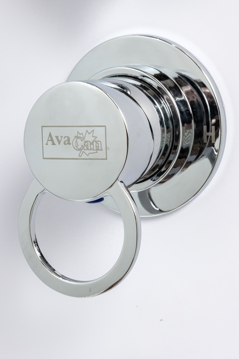 Душевая кабина AvaCan EM2012 R LED с гидромассажем 