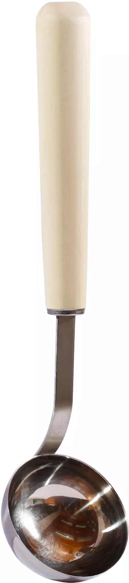 SAWO Черпак из нерж. с дерев. ручкой, 442-МA (D100) 237 ml 