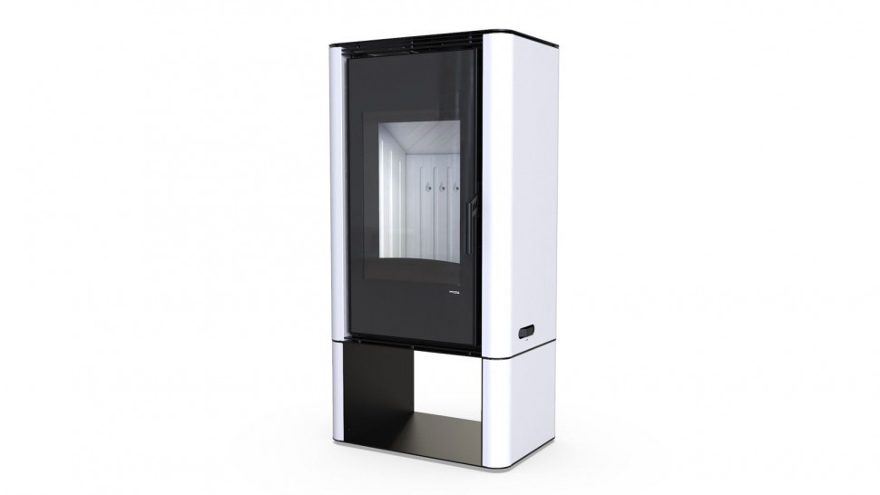 Печь DEFRO HOME SOLUM LOG, 9кВт, белая сталь 