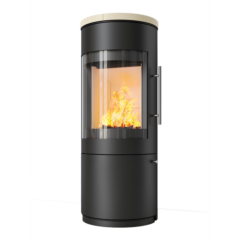 Печь HARK 110 ECOplus, графит, quarz-wei 430, черная рамка (Hark) 