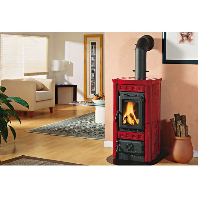 Печь La Nordica Gaia Bordeaux (бордовый) 