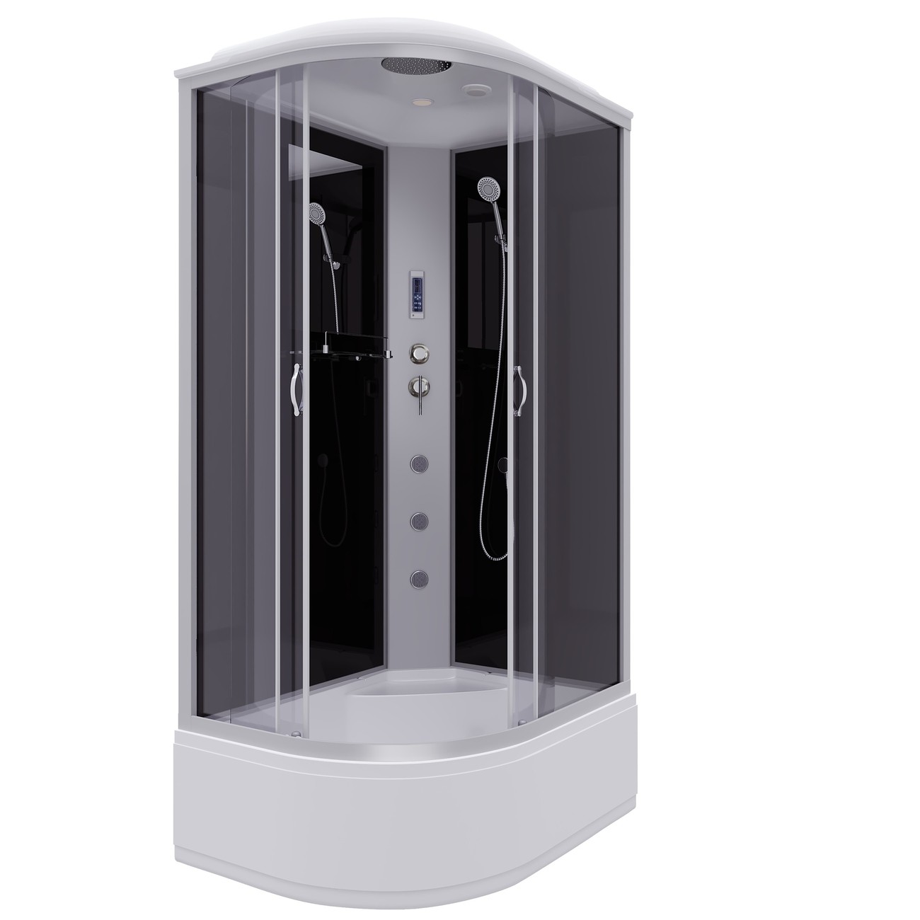 Душевая кабина Niagara Classic NG-2510-14RF (120х80х215) высокий поддон(40см),стекло тонированное,4 места 