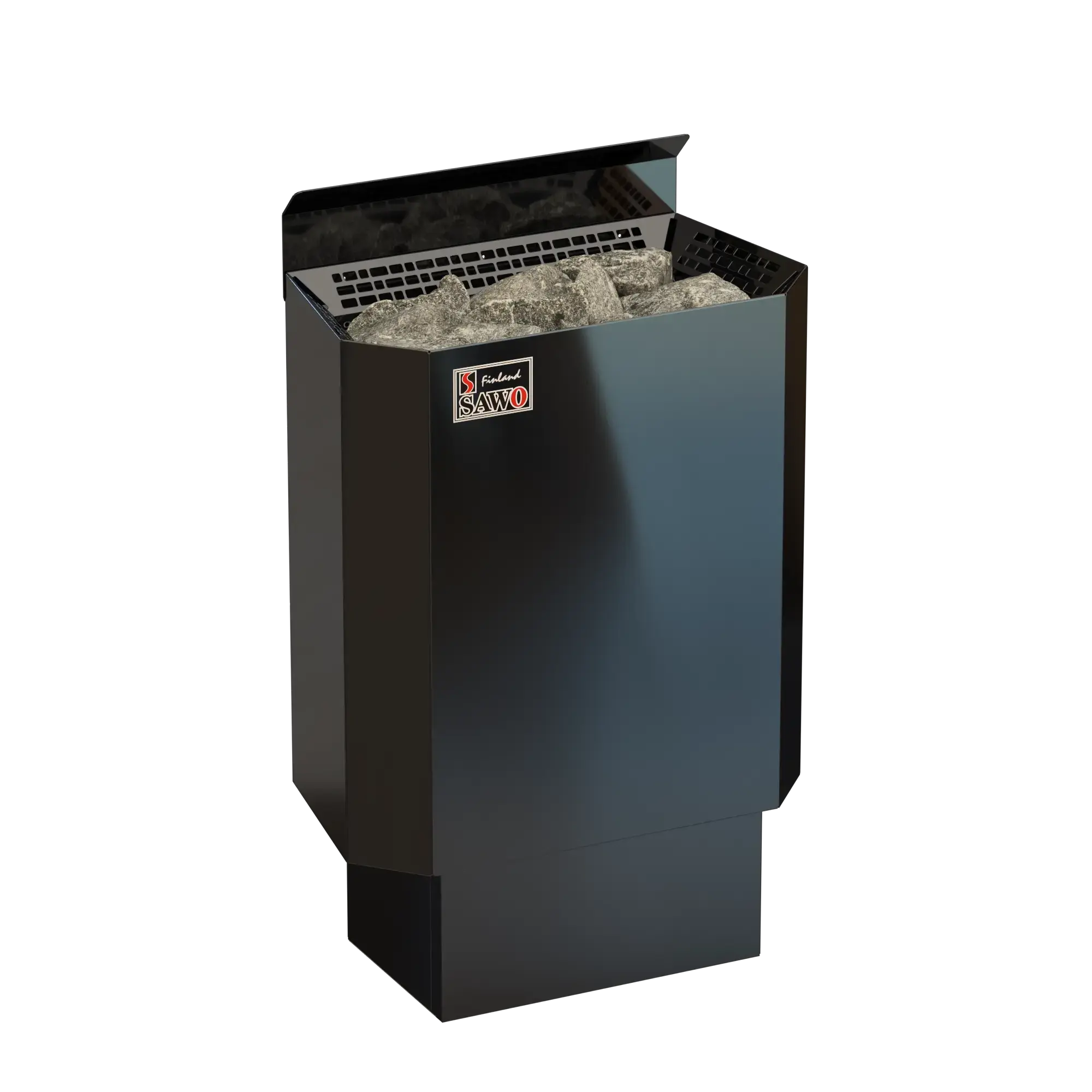 Электрическая печь SAWO NORDEX MINI NRM-30Ni2-BL-Z-C (3,0 кВт, черная, внутри оцинковка, снаружи нержавейка, выносной пульт (встроенный блок мощности, пульт покупается отдельно) 