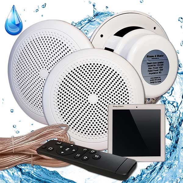 Комплект влагостойкой акустики SW 3 White Sensor 