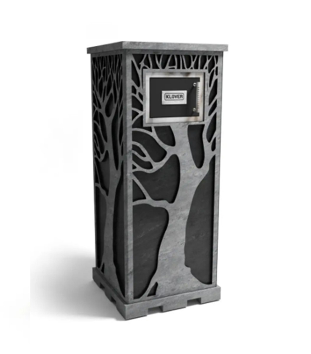 Дровяная печь для бани Klover RT 50-RV 310S ( Талькомагнезит Дерево ) 