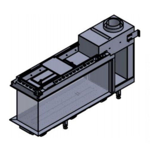 Газовый камин Milafire MFP 1000 полуостров 