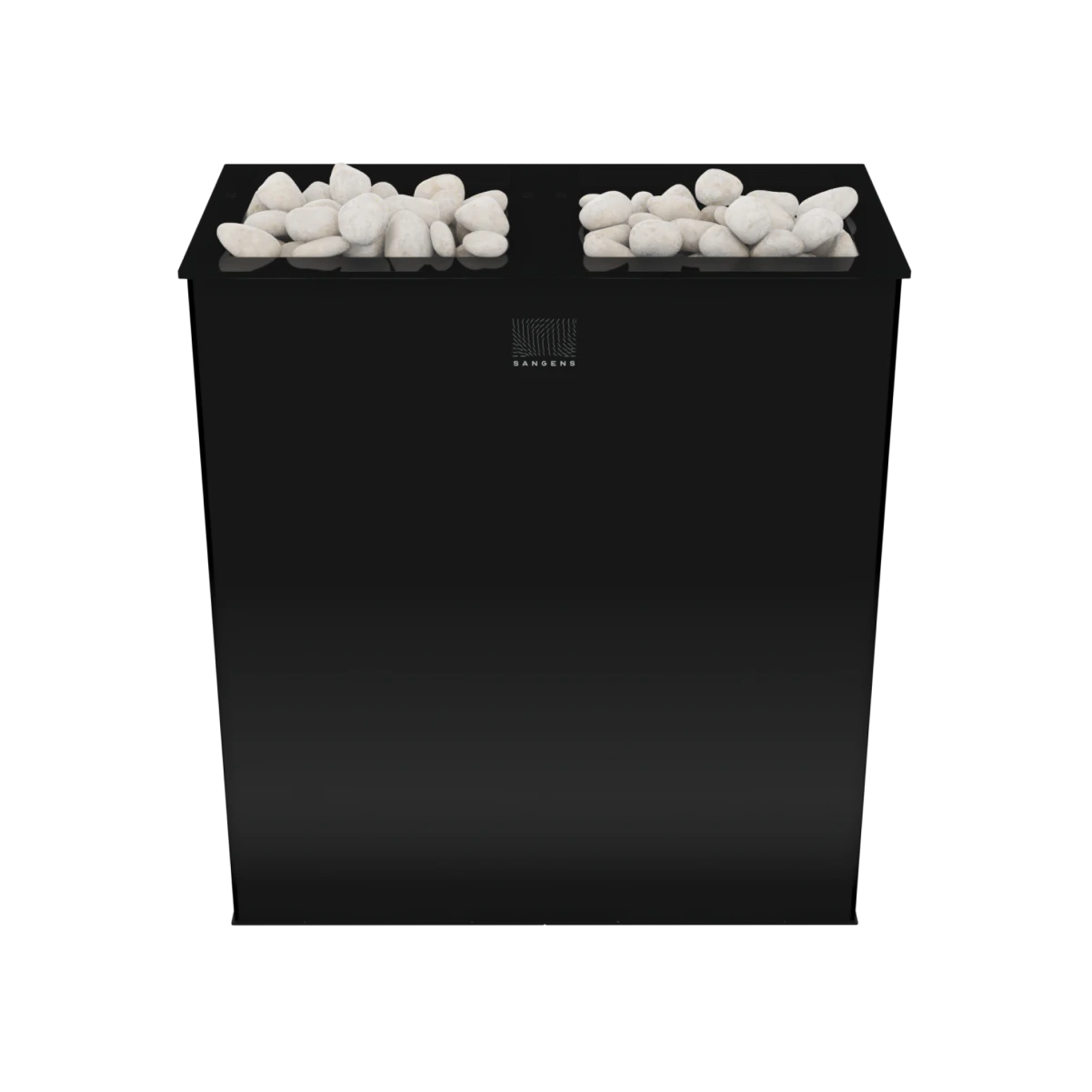 Электрическая печь для бани и сауны Sangens W30G Glass Black (Сангенс В30С Стекло черное) 
