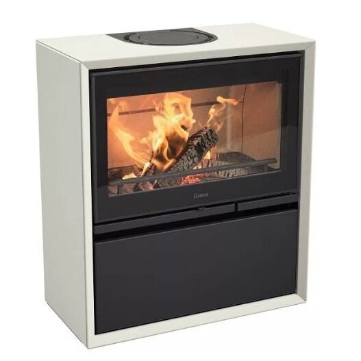 Печь камин Contura 310 G цвет белый 