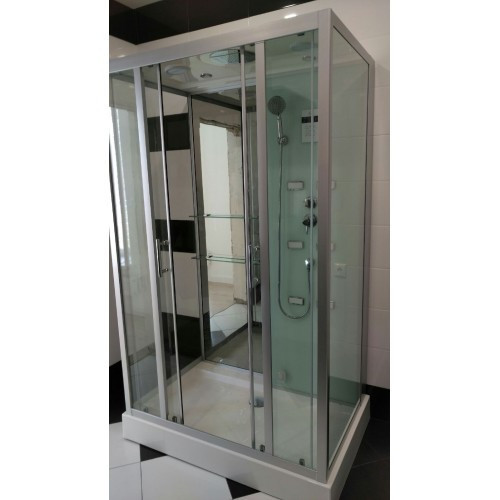 Душевая кабина Frank F504 с баней, 130 х 85 см, 23776987 