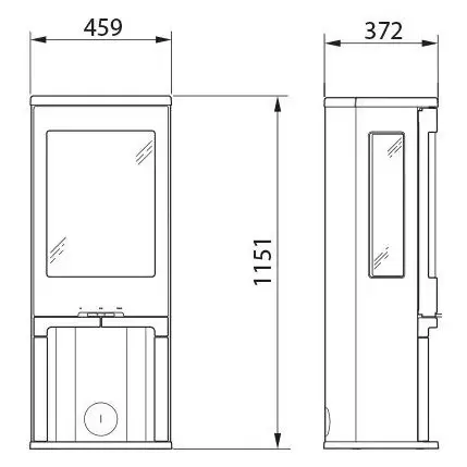 Печь камин Contura 750 