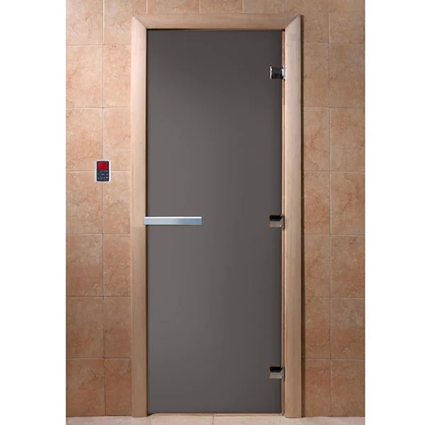 Дверь DoorWood Графит матовая, 0.6/2.0м, 0.7/2.0м, 0.8/2.0м 