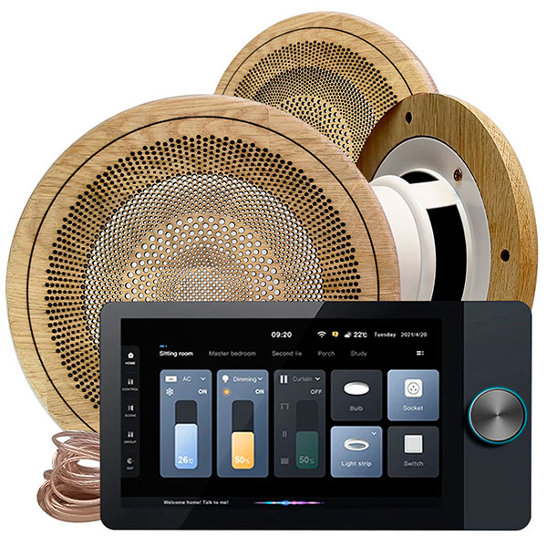 Комплект влагостойкой акустики SW Smart Home Music 2.0 Sauna — Round 3 