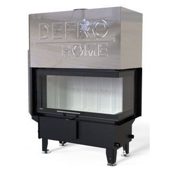 Каминная топка DEFRO HOME RIVA ME BP G SHORT 19 кВт 923/478/500мм с водяным контуром гильотина 