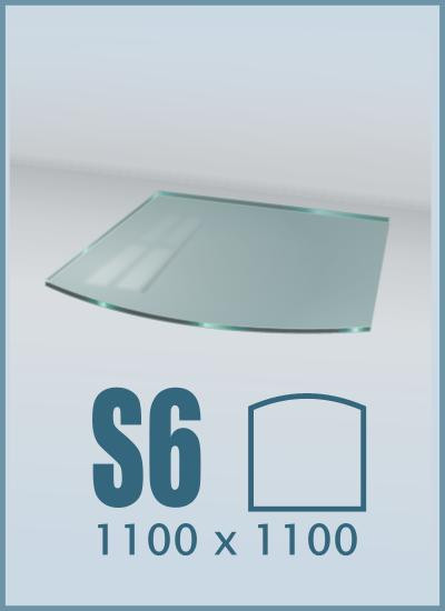 Стекло под печь S6 