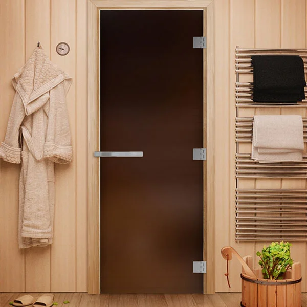 Дверь DoorWood Эталон Бронза матовая, 700/1900мм 