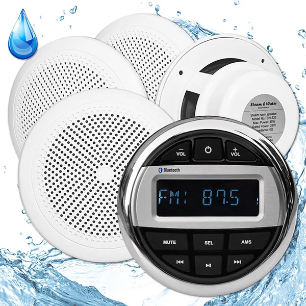 Комплект влагостойкой акустики Steam Water Aqua Music СН525 4 