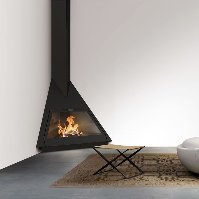 Камин Traforart FOXI RINCON подвесной чёрный 