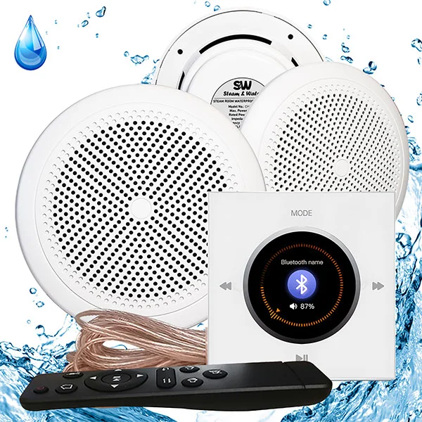 Комплект влагостойкой акустики Steam Water NOISE White 3 