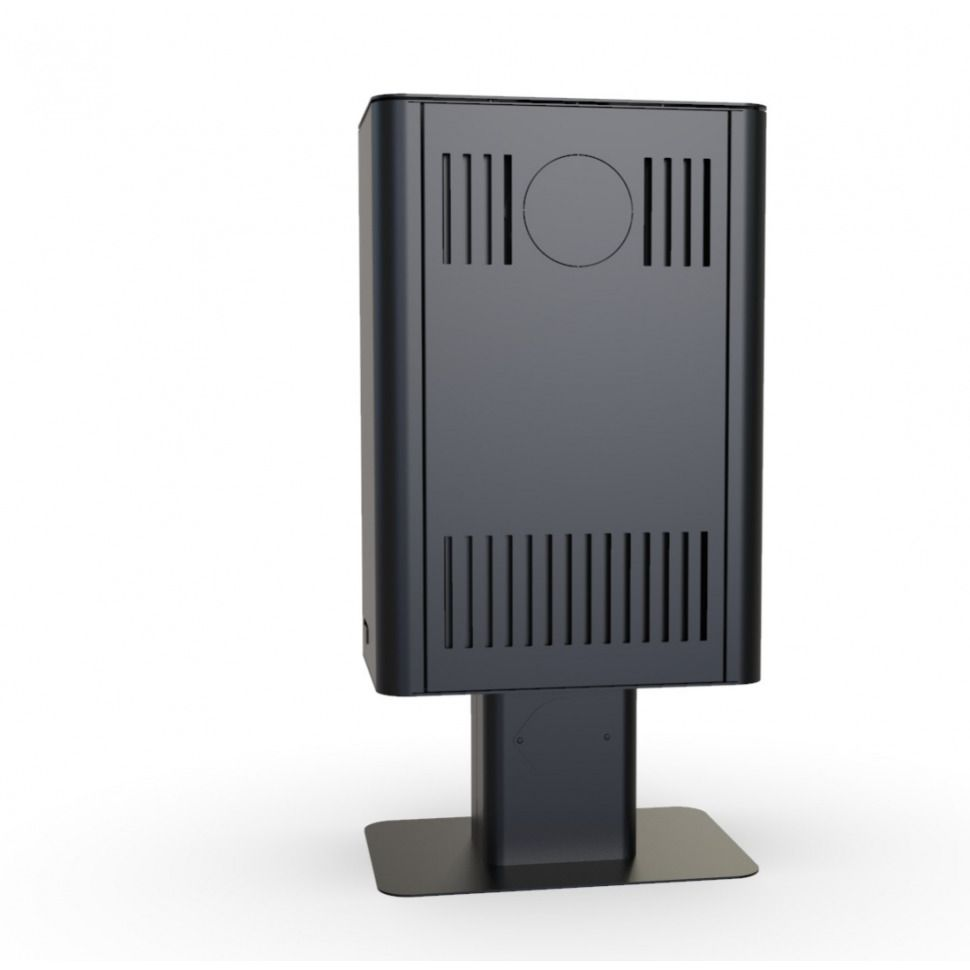 Печь камин DEFRO HOME SOLUM TOP 9кВт золотая сталь 