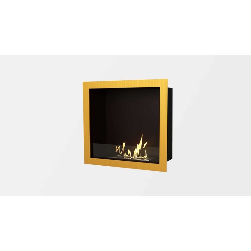 Премиальная Каминная вставка SappFire 500 Gold для встраивания в портал 