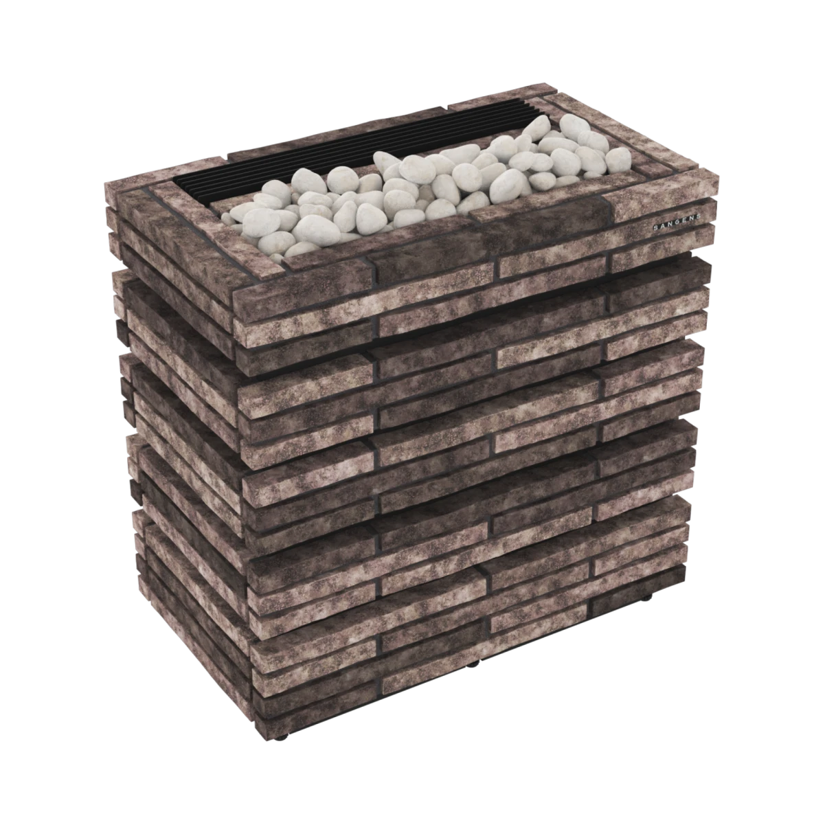 Электрическая печь для бани и сауны Sangens W30B Brick (Сангенс В30КИ Кирпич) 