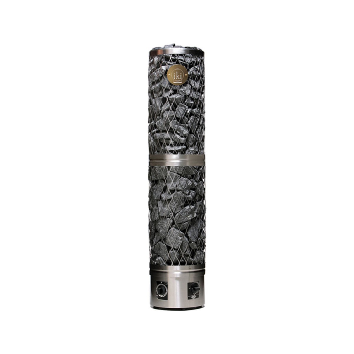 Элетрокаменка для сауны IKI Pillar 4,5 кВт (Встроенное управление, 3-6 м³, 80 кг камней) 