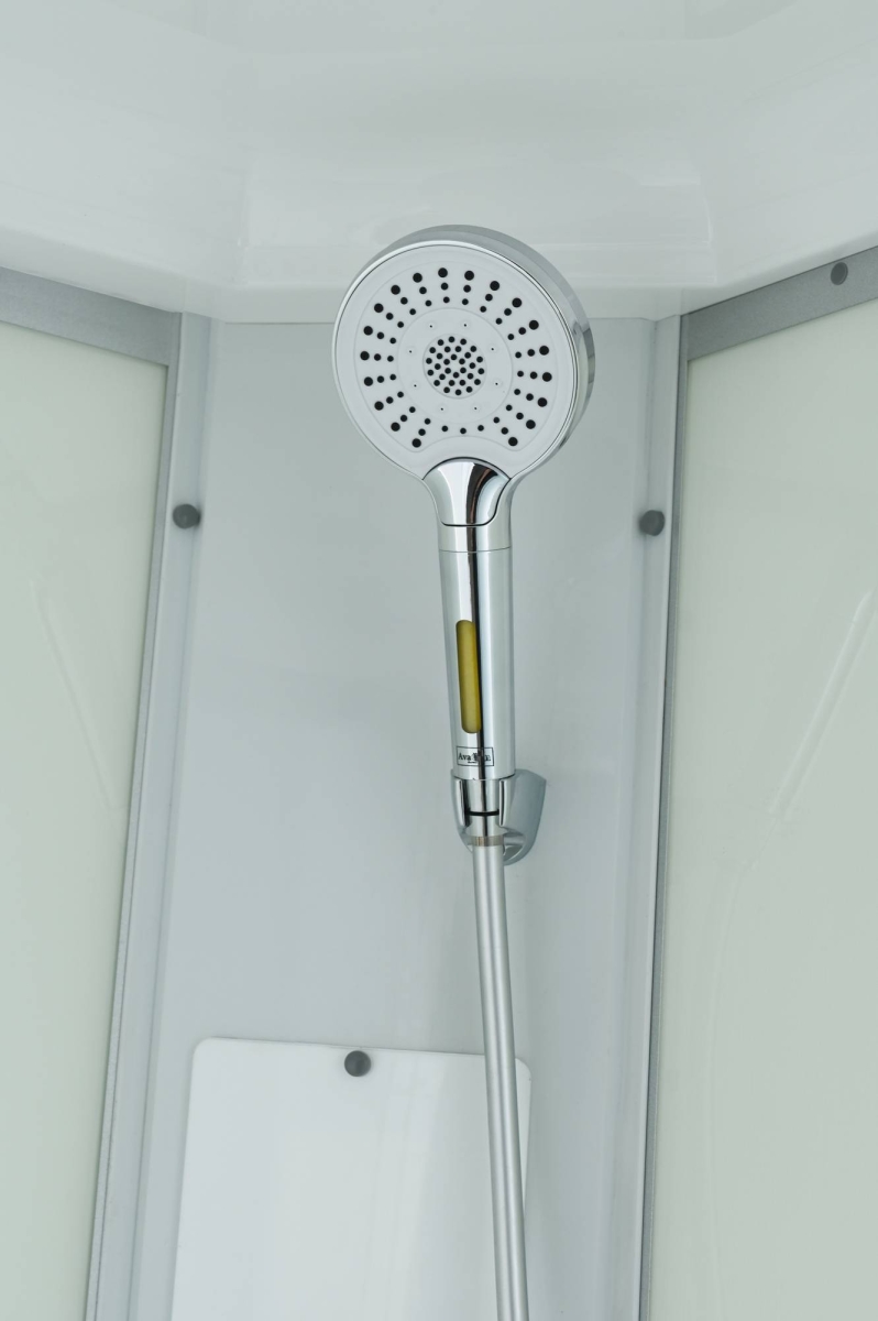 Душевая кабина Avacan CK2090 78340, 90 х 90 см, с крышей, поддон низкий, стекло матовое, профиль хром 