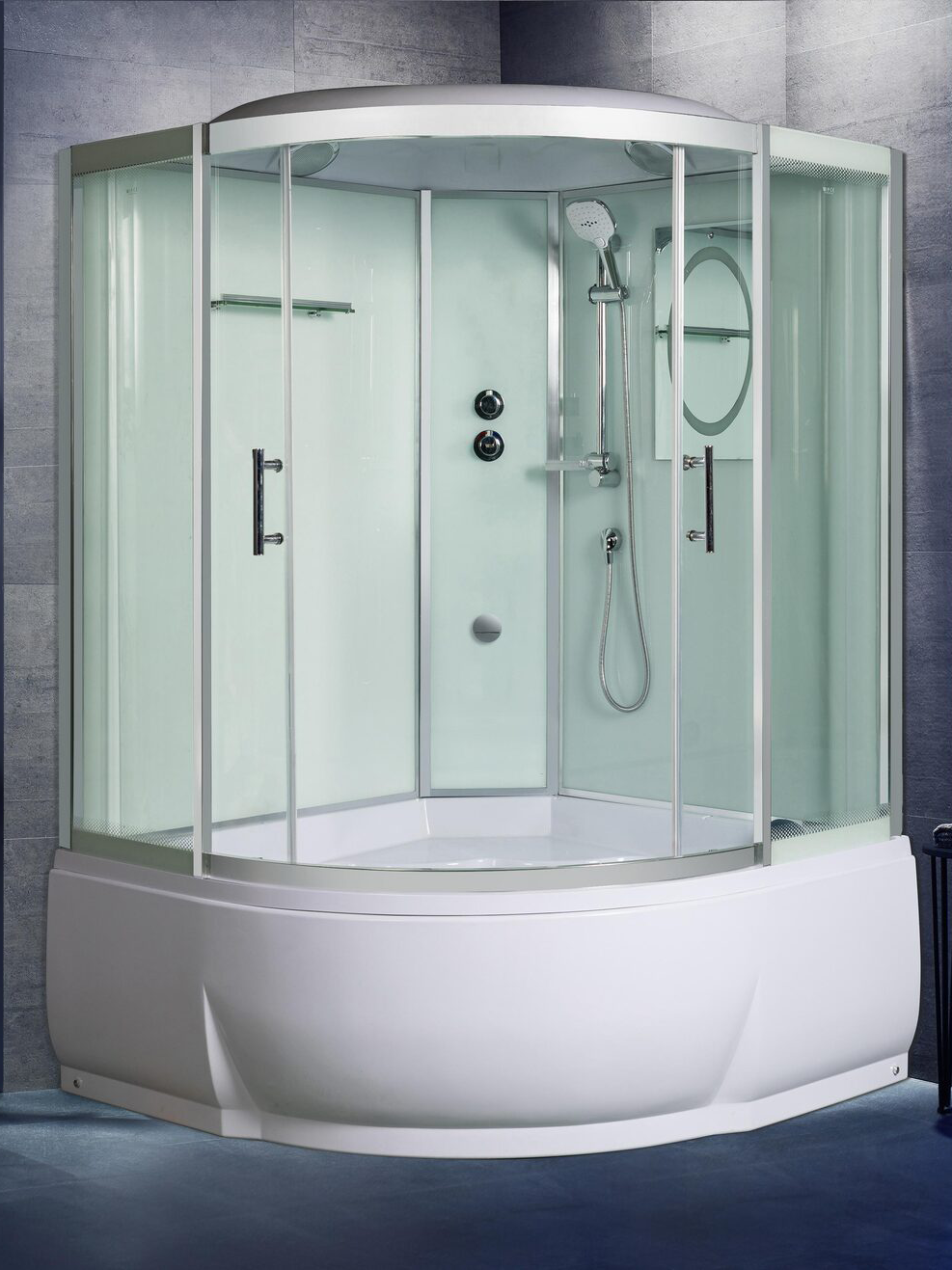 WW500 EMMER 13555-2  Душевая кабина с поддоном 