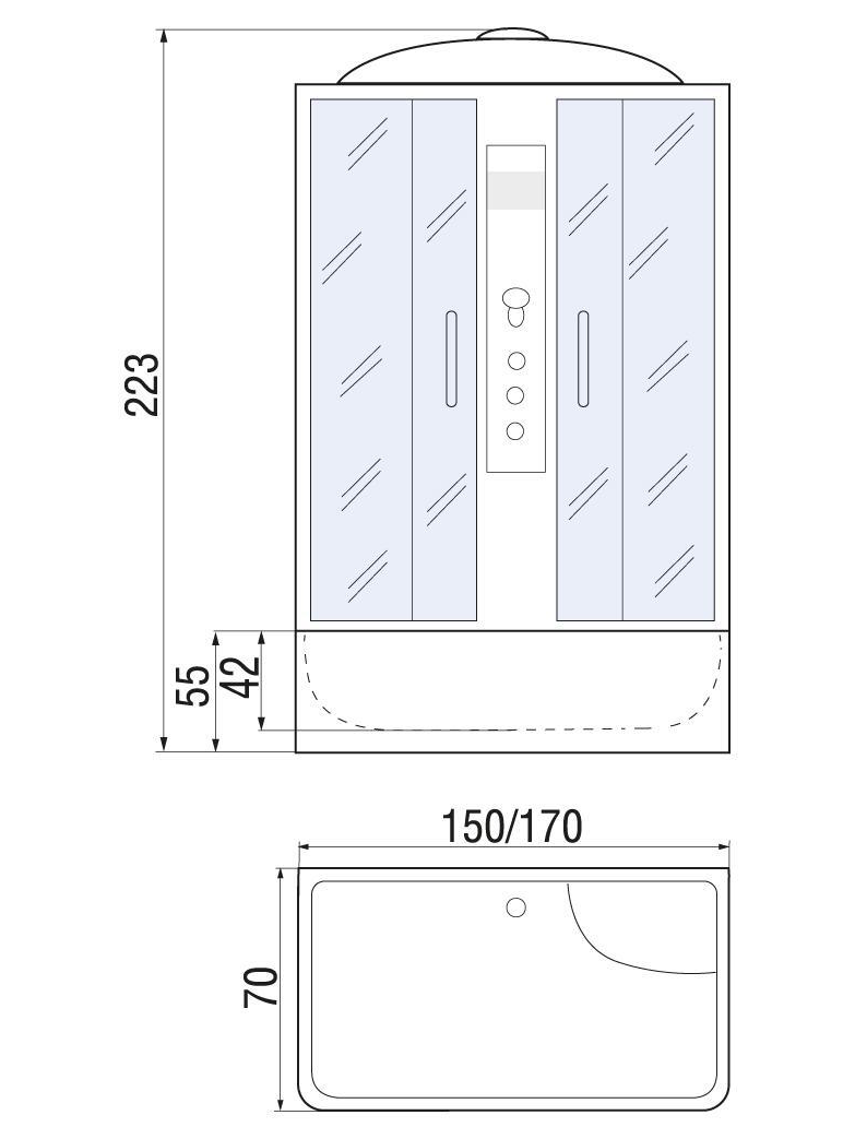River SENA 150/70/50 ТН 