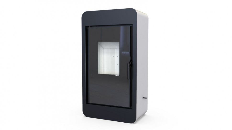 Печь DEFRO HOME PICO, 6,6кВт, белая сталь 