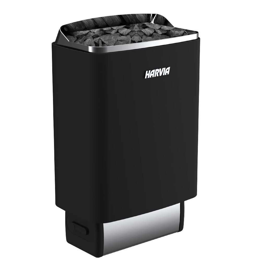 HARVIA Электрическая печь Top Steel HME450400BX M45E 4,5 kW black без пульта 