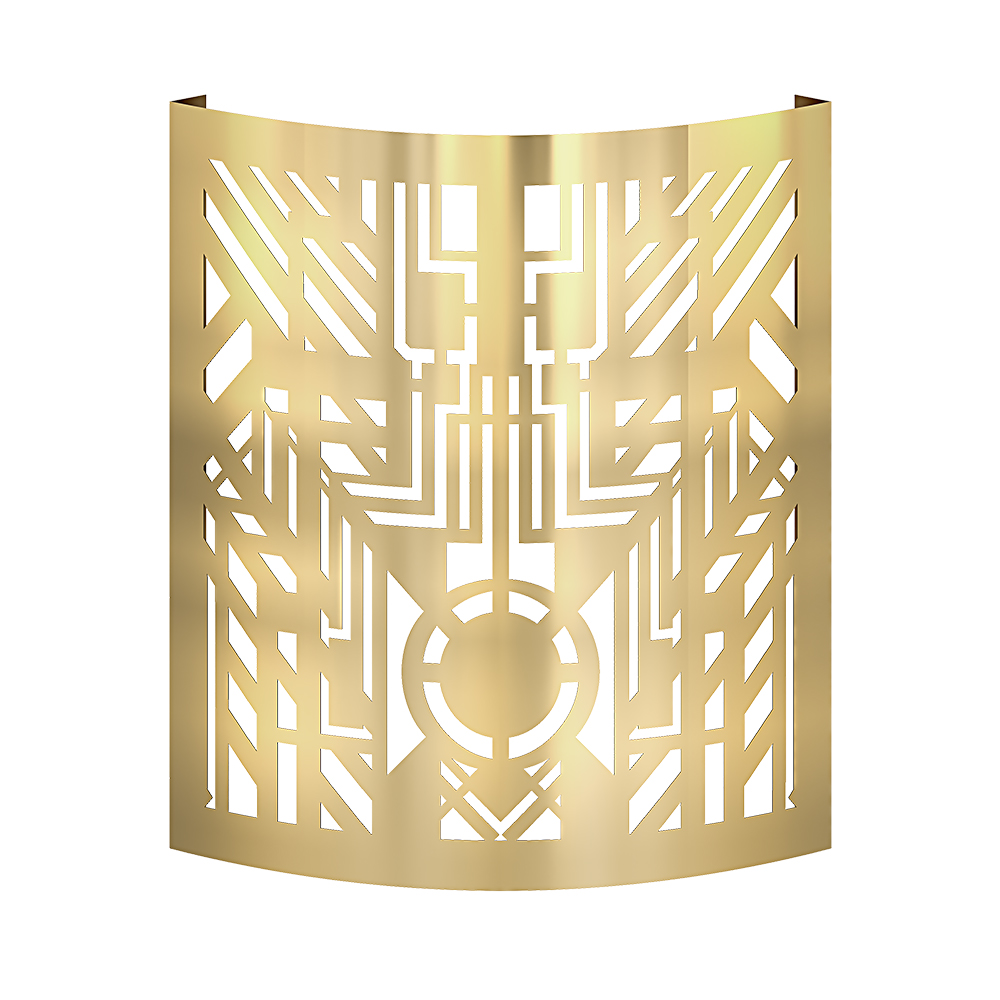 Абажур INOX GALAXY GOLD 