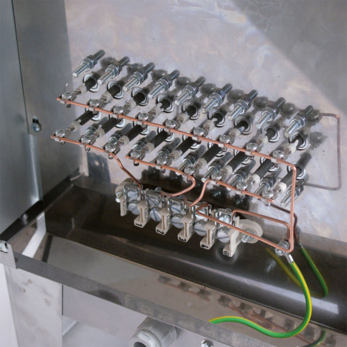 Электрическая печь Lang VapoTherm VG70, 10.5 кВт, с парогенератором (цвет: нержавеющая сталь) 