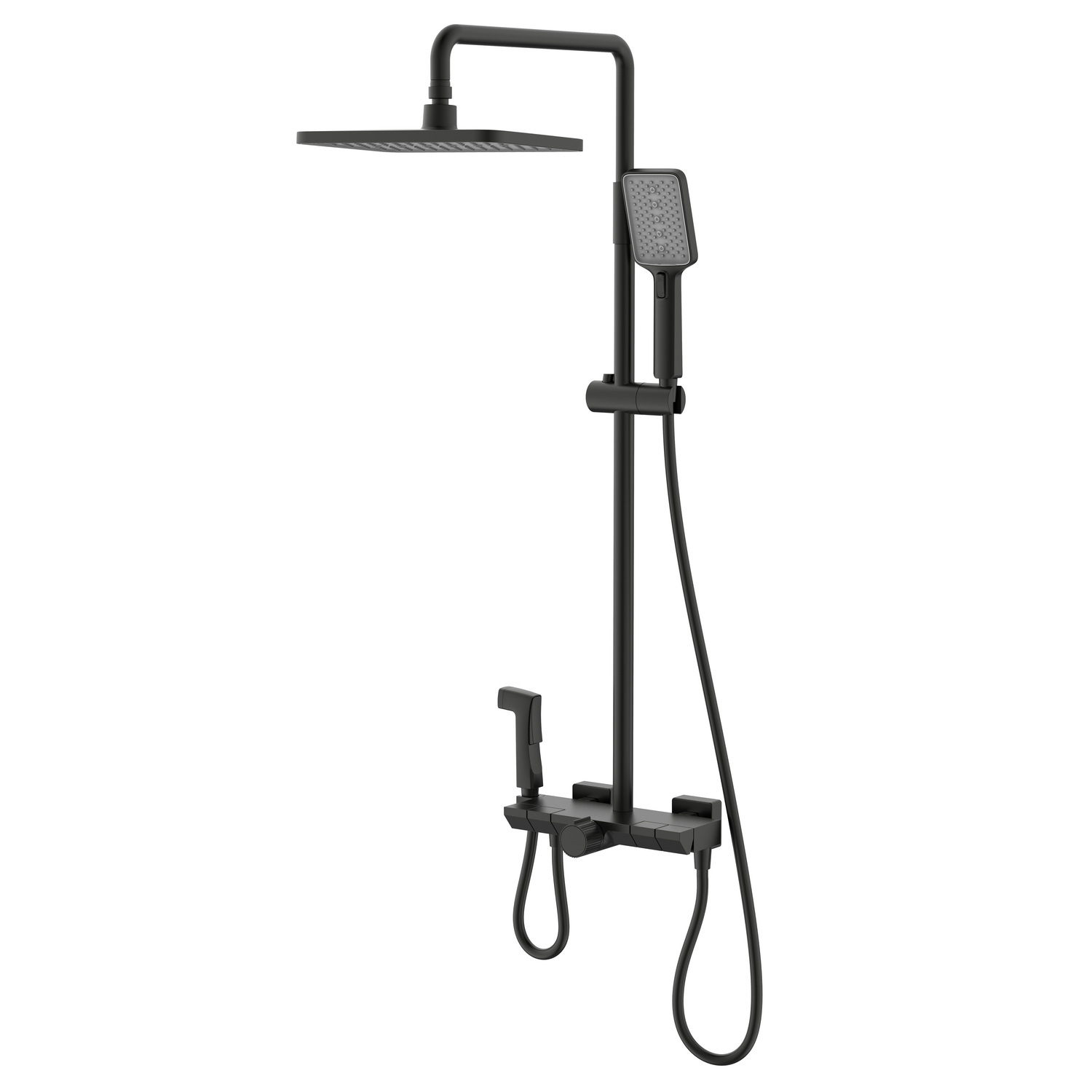 Душевая стойка Black&White UK7016B 