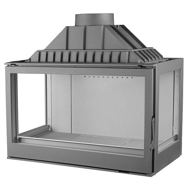 Каминная топка LCI 9 GFLR, два боковых стекла (Liseo Castiron) 