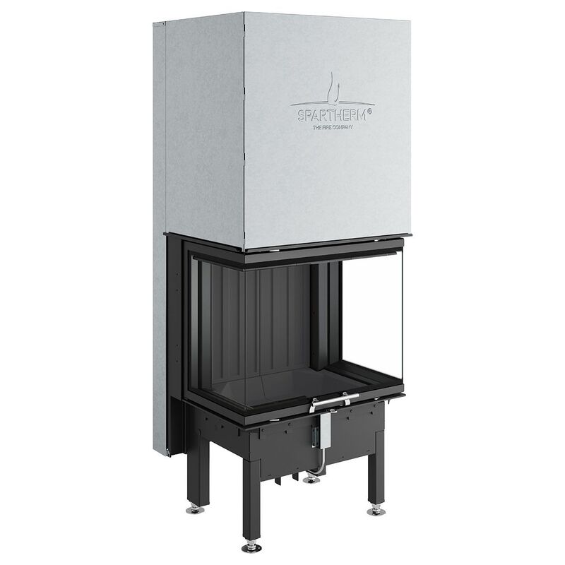 Каминная топка SPARTHERM Arte 3RL-60h чёрный шамот 