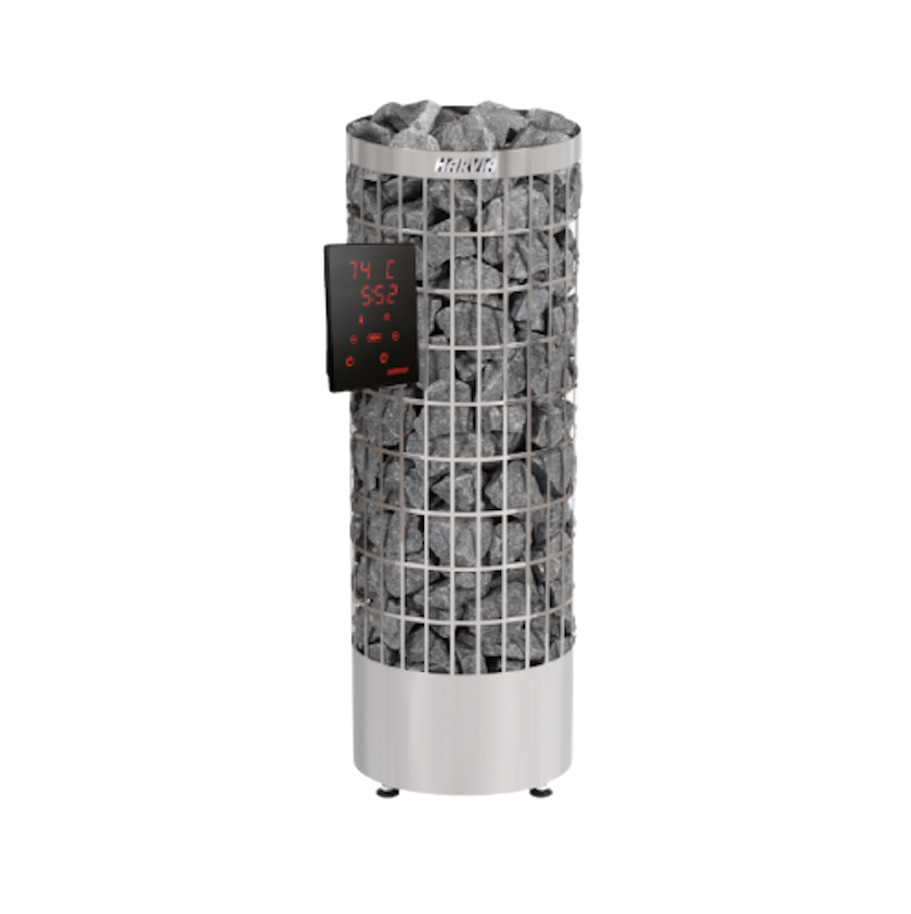 HARVIA Электрическая печь Cilindro PC110XE, нержавеющая сталь (с выносным пультом в комплекте), артикул HPC1104XE 