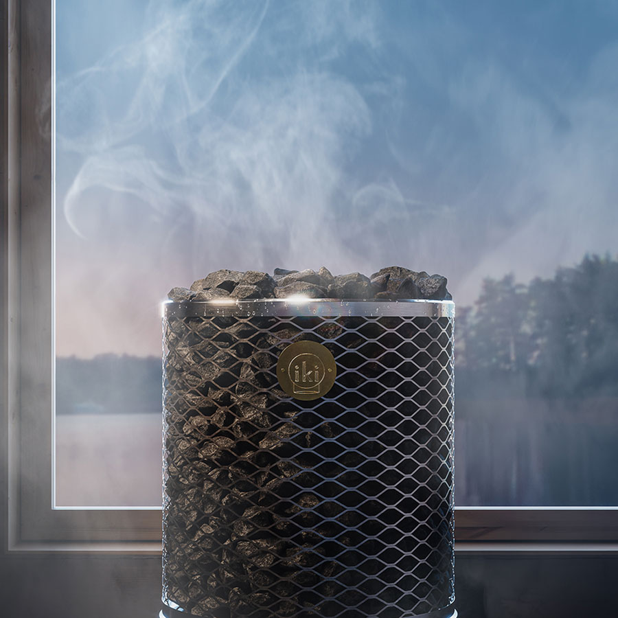 Печь для сауны  IKI Pillar Pro 18 кВт (18-28 м³, 170 кг камней) 
