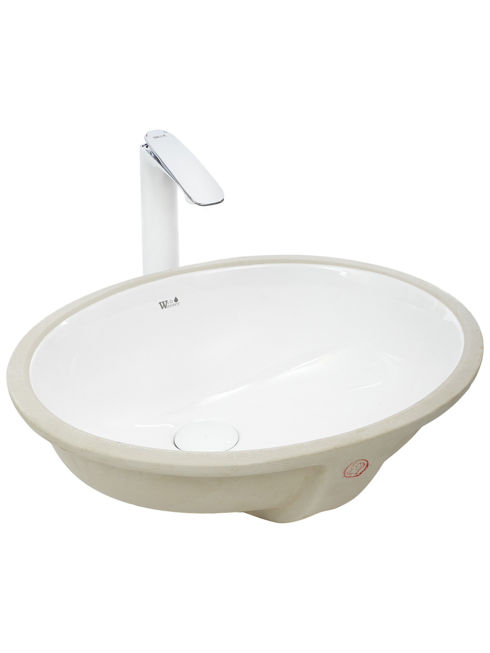 WW DEILBACH 6021 Раковина врезная 490х415х190 