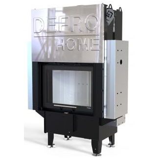Каминная топка DEFRO HOME RIVA SM G SHORT 16 кВт 777/483мм с водяным контуром гильотина 