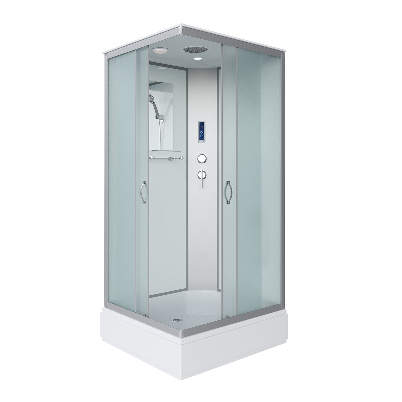 Душевая кабина Niagara Classic NG-43185-14QP (110х80х215) низкий поддон(13см),стекло матовое,3 места 