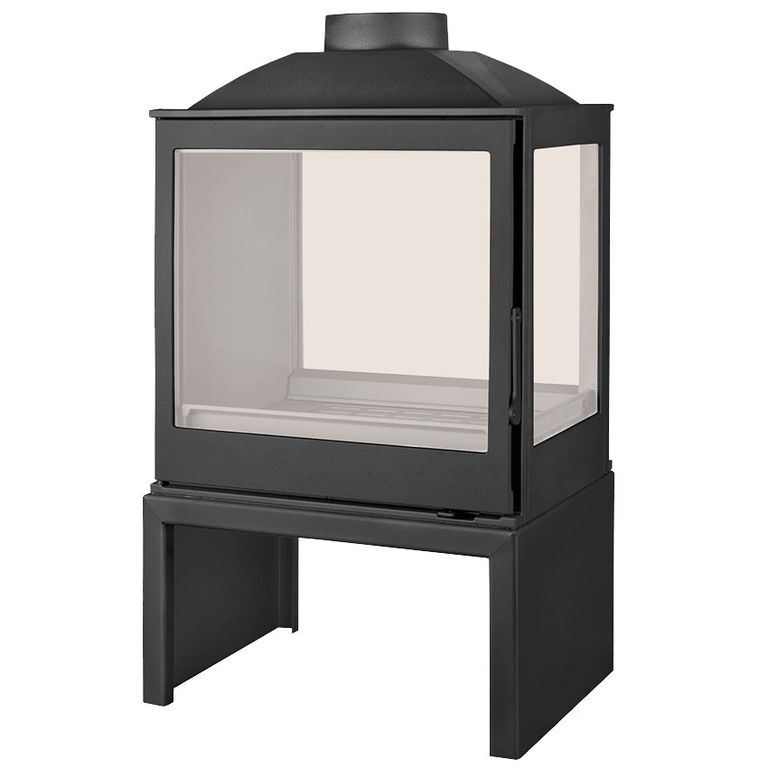 Печь LCI 5 GDFs Stove, двусторонняя, стекло справа (Liseo Castiron) 