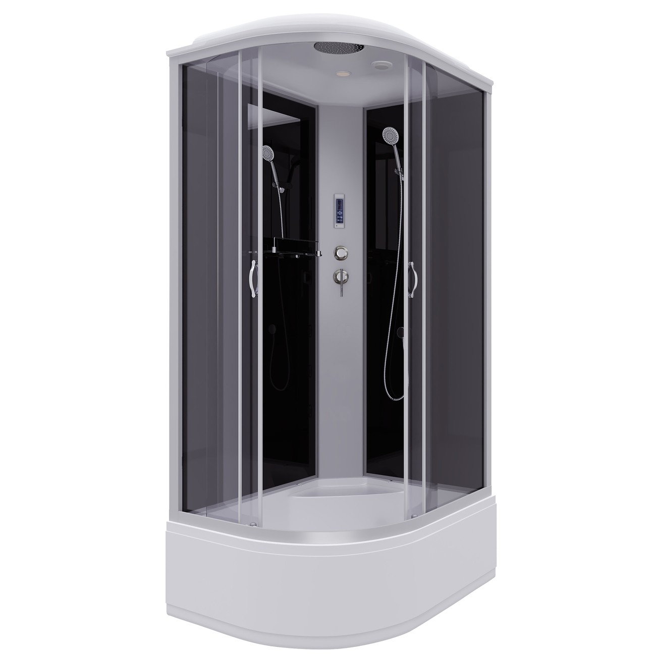 Душевая кабина Niagara Classic NG-2510-14RP (120х80х215) высокий поддон(40см),стекло тонированное,4 места 
