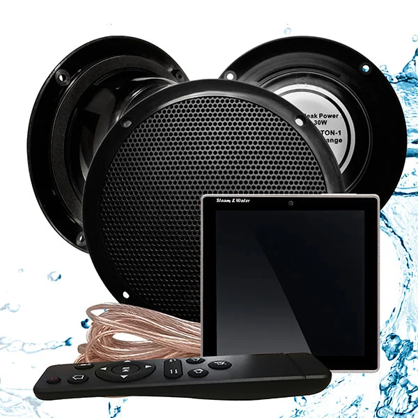 Комплект влагостойкой акустики SW 3 Black Sensor Visaton 