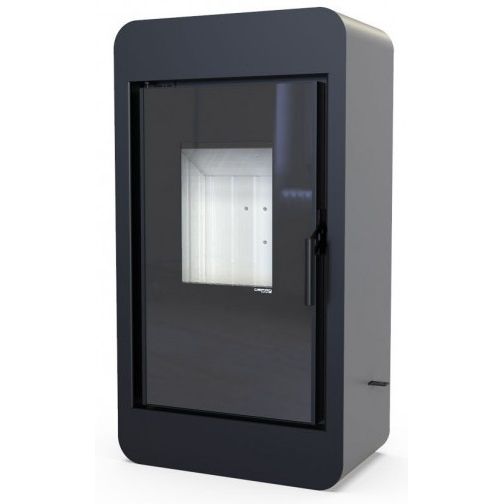Печь камин DEFRO HOME PICO 6,6 кВт серая сталь 