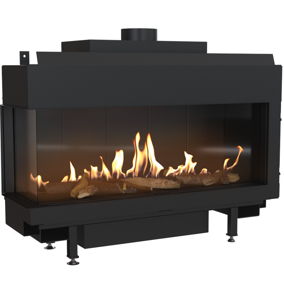 Топка газовая Kratki PRO LEO/L/100/G20 (магистральный газ) 