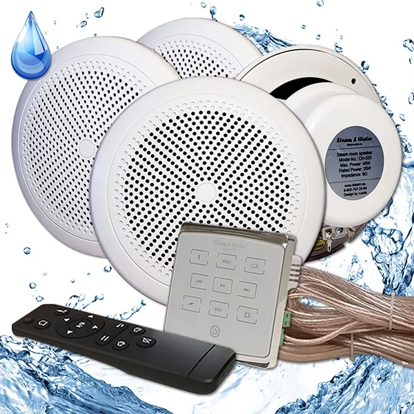 Комплект влагостойкой акустики SW 4 White Eco 