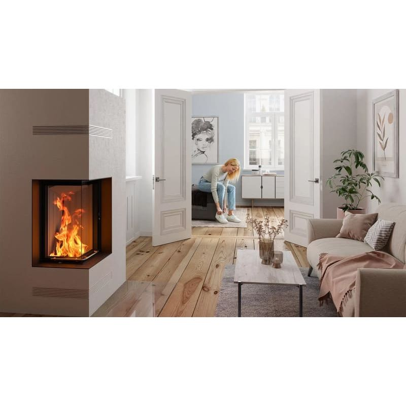 Каминная топка SPARTHERM Arte 2LRh-66 светлый шамот 