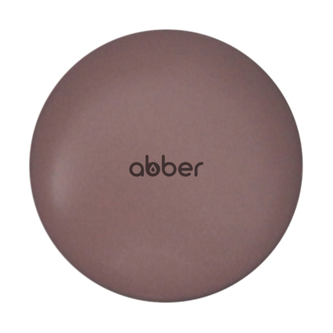 Накладка на слив для раковины ABBER AC0014MC коричневая матовая, керамика 