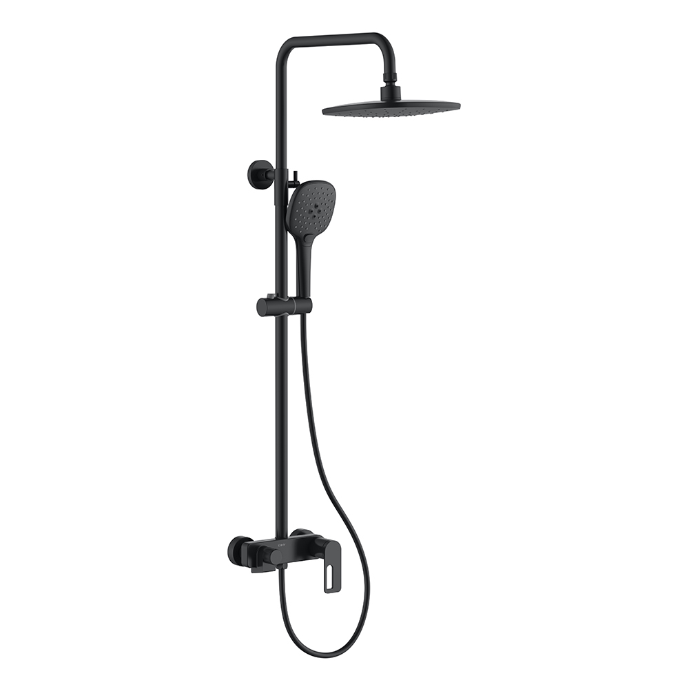 Душевая стойка Black&White GL-9102-MB 